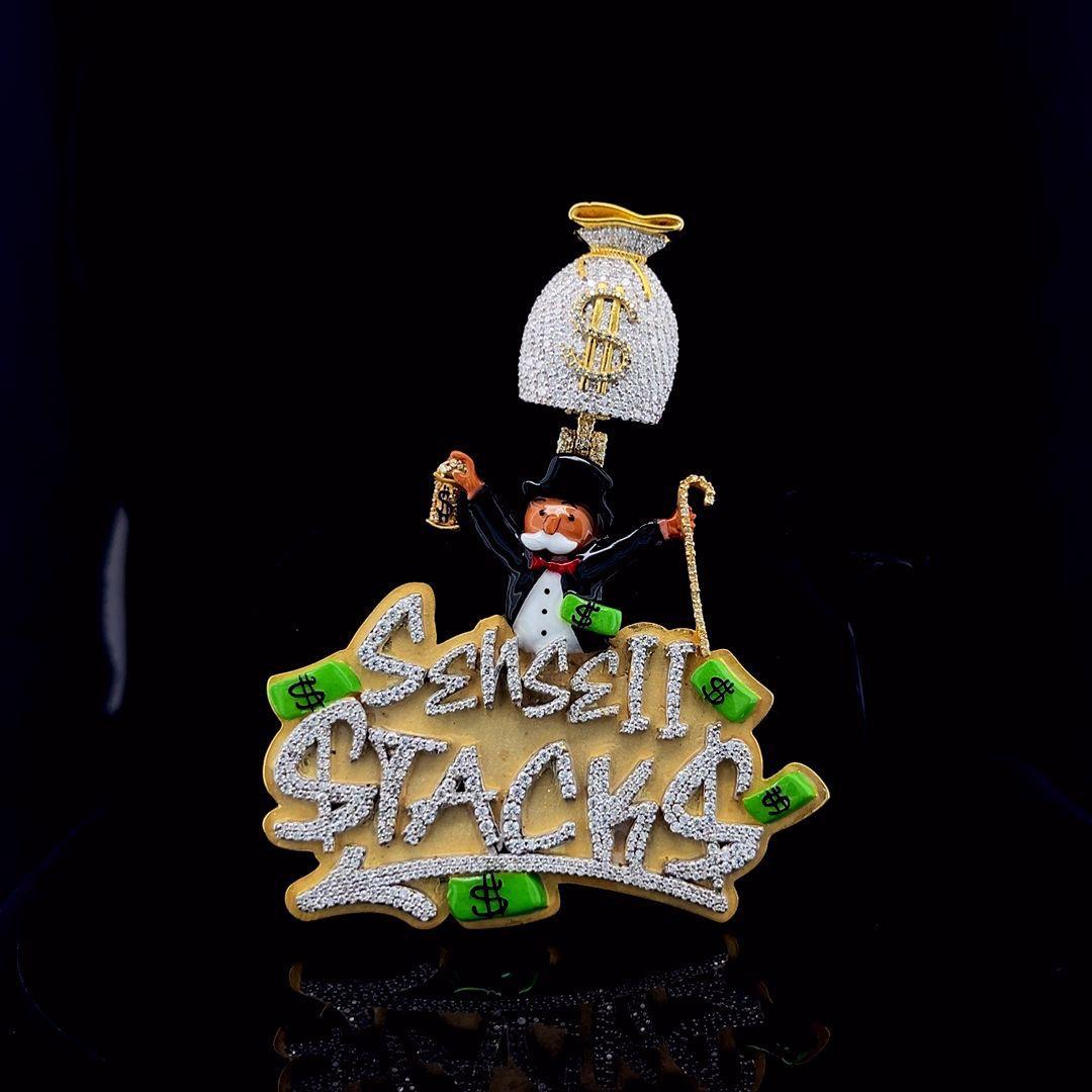 Show Stacks Monopoly Pendant