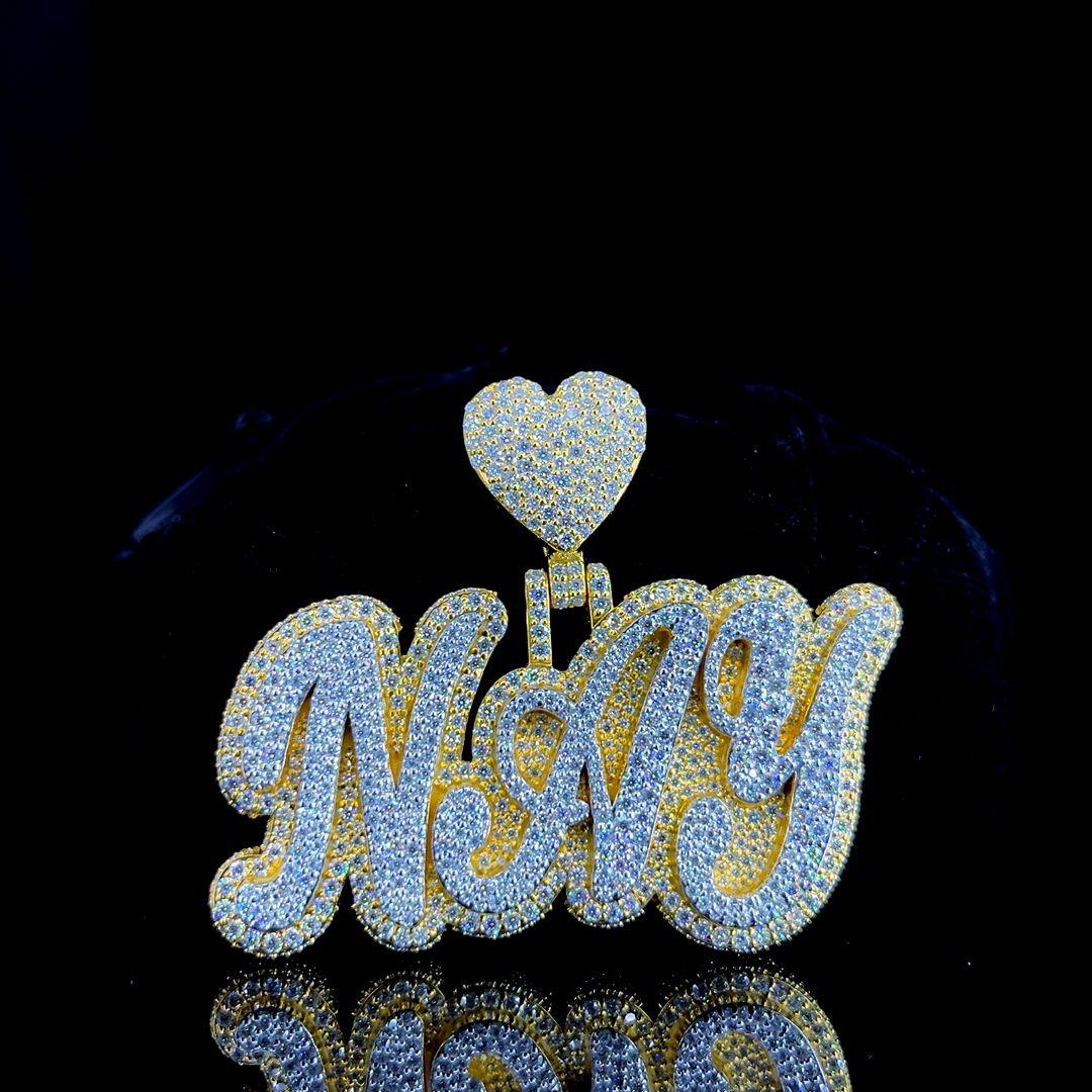 Bubble Letter Pendant